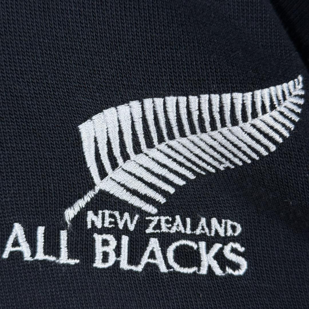 CANTERBURY ALL BLACKS ラガーシャツ 黒 白襟