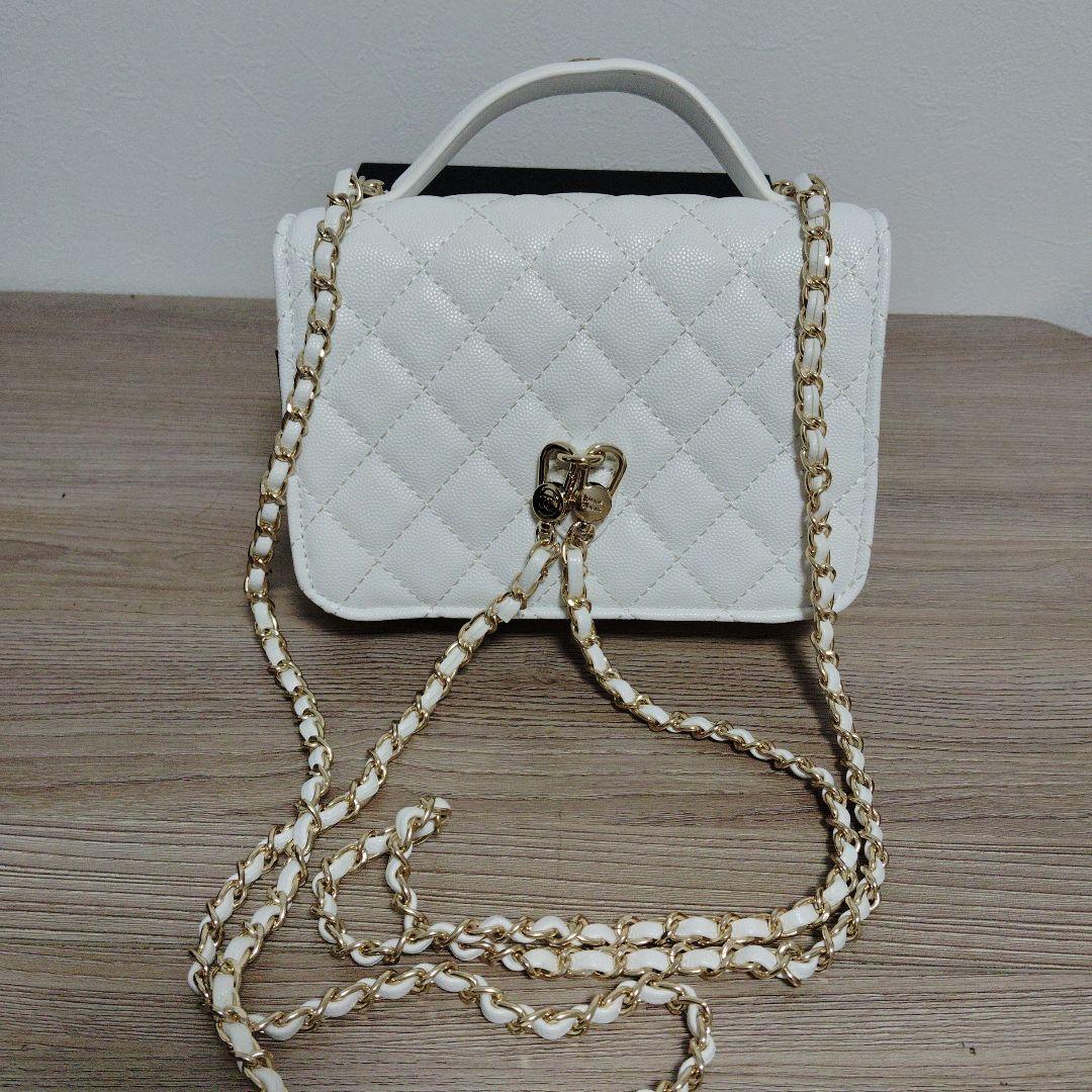 CHANEL　キルティングチェーンバッグ　ミニリュック　ノベルティー