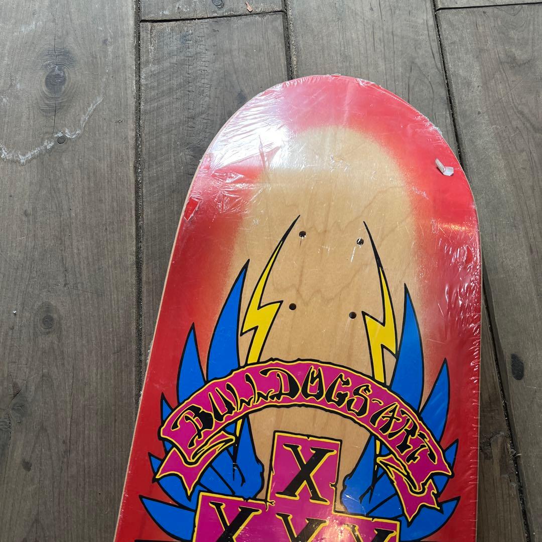 BULLDOGSKATE XXV スケボーデッキ スカルデザイン　8.75インチ