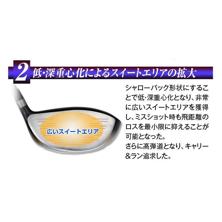 左【新品】高反発　ドライバーマキシマックスリミテッド２プレミア　プラチナ飛匠
