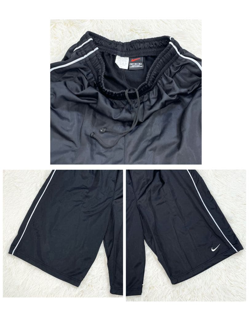 新品✨NIKE セットアップ　ジャージ　半袖ジャージ　ハーフパンツ　M 黒