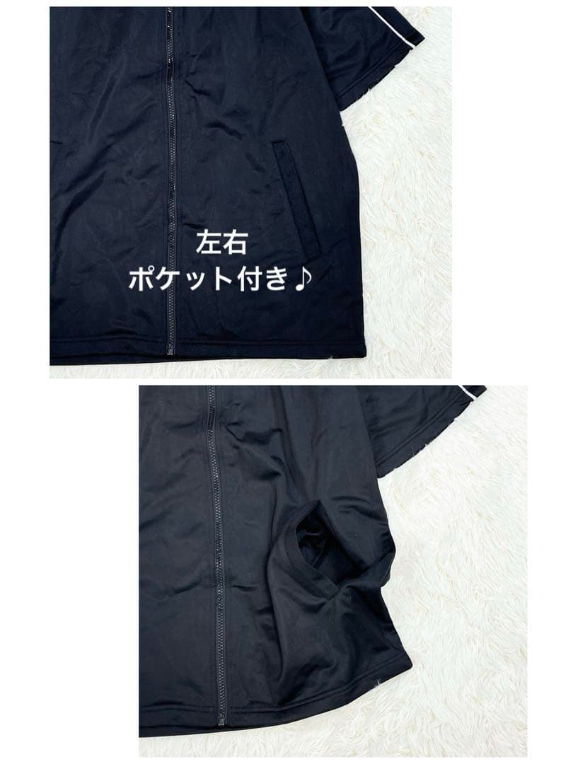 新品✨NIKE セットアップ　ジャージ　半袖ジャージ　ハーフパンツ　M 黒