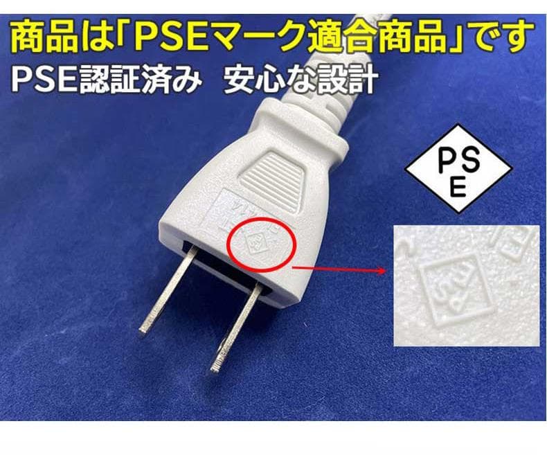 COB ledテープライト 白色 電球色 間接照明 AC110V 10m