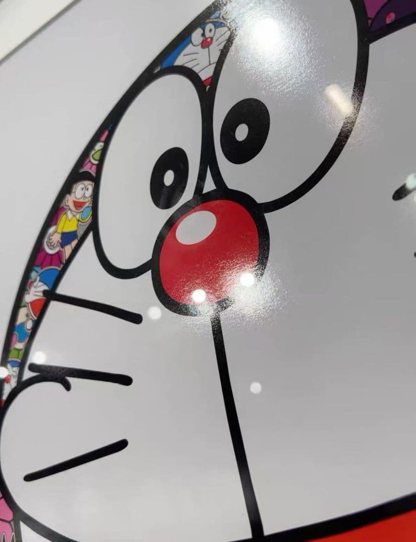 村上隆 ドラえもん さぁ！行くぞ！ ED1000 ポスター