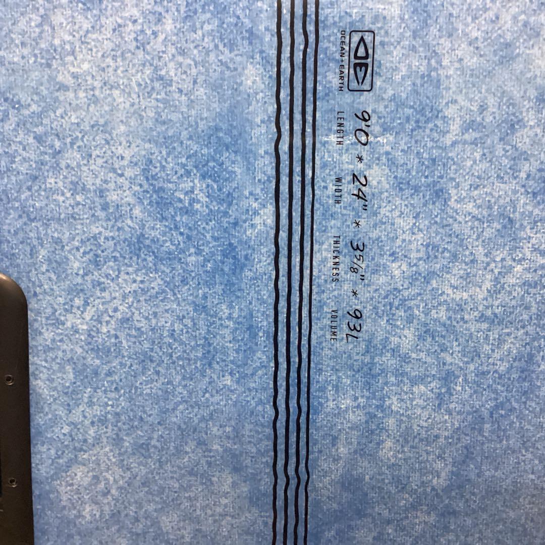 誰でも乗れる新品格安オーシャンアースイージーライダーソフトボードネイビー9'0！