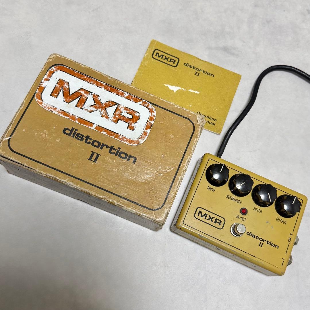 MXR Distortion Ⅱ ヴィンテージエフェクター