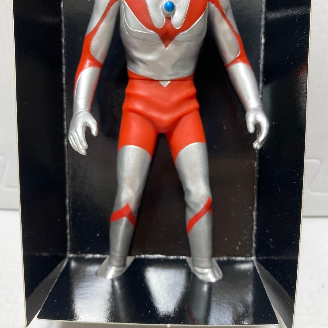 ［美品］ウルトラヒーローシリーズEX　ウルトラマン Aタイプ　ソフビ　カード付き
