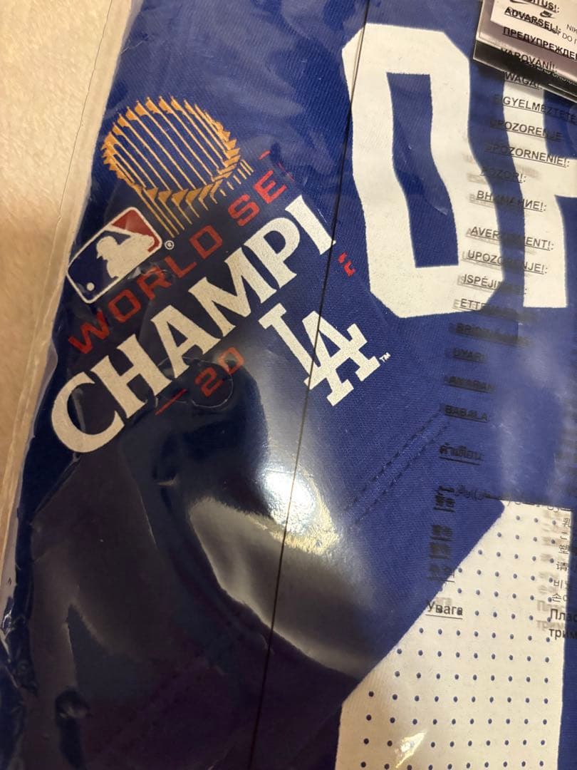 大谷翔平2024ワールドシリーズ優勝記念　ネーム＆ナンバーTシャツ M