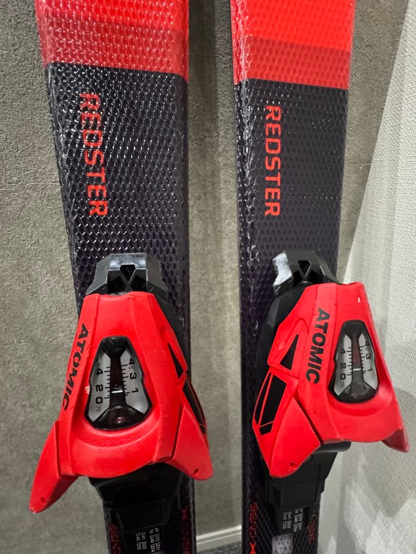 ATOMIC REDSTER スキー板120cmビンディング ストック バッグ