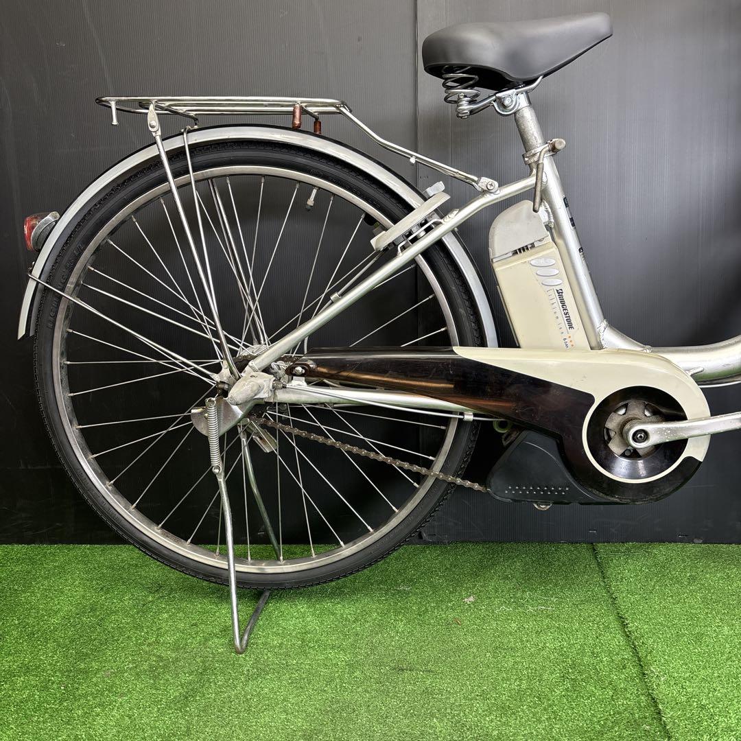電動自転車 YAMAHA PAS Li-ion シルバー　66★