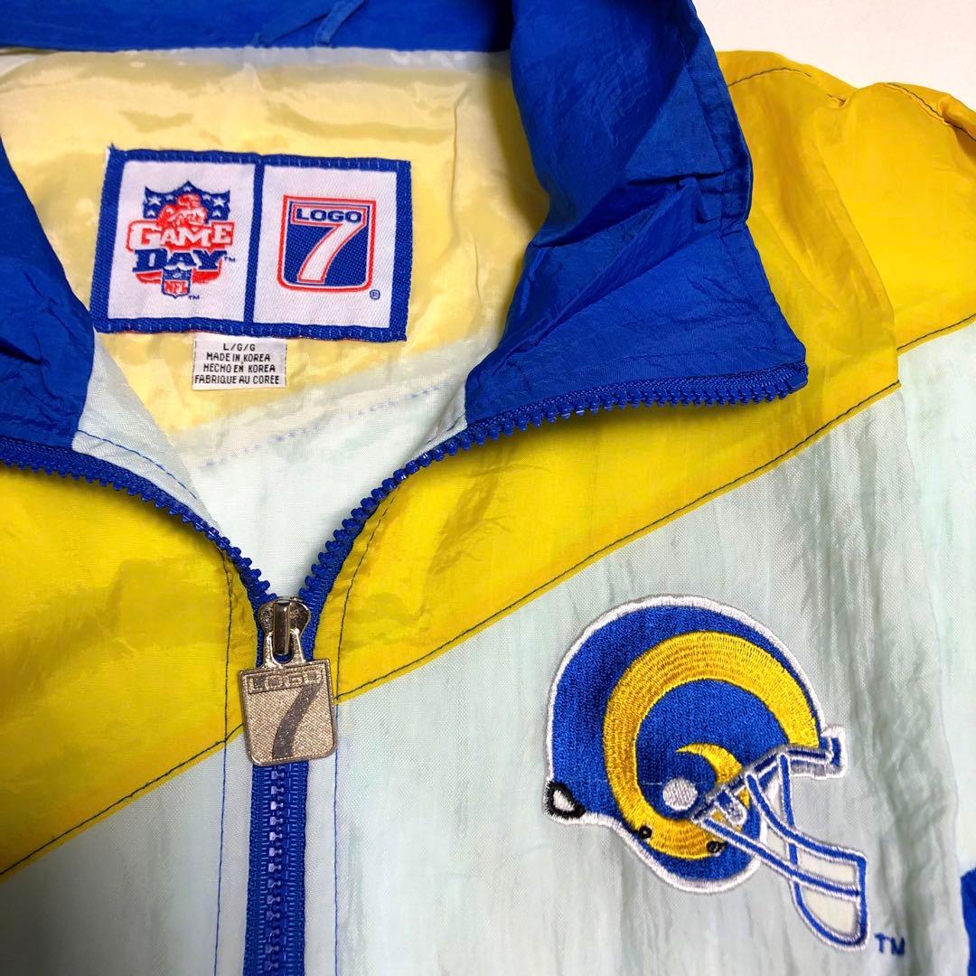 Los Angels RAMS デッドストック ナイロンジャケット