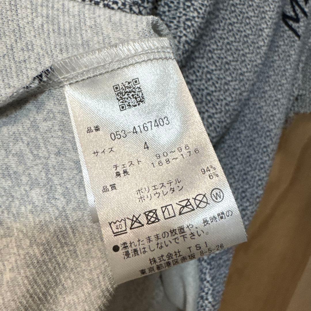 パーリーゲイツ モックネックシャツ　4 総柄