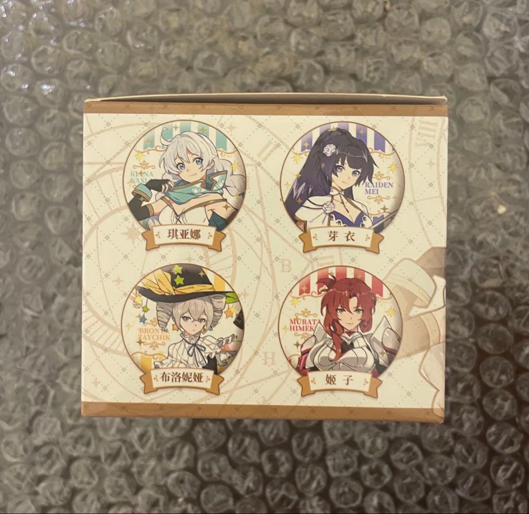 崩壊3rd ダンジョン戦乙女 缶バッジ コンプリートセット 箱付き