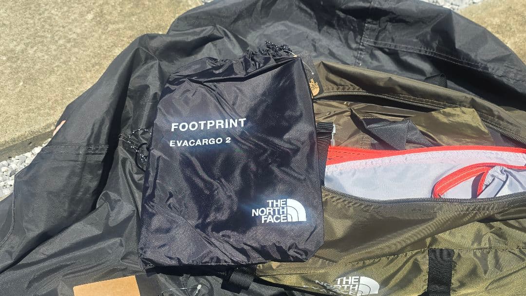 新品未使用 THE NORTH FACE エバカーゴ2 フットプリント付き