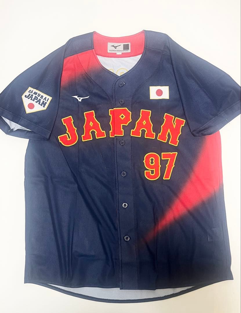 【激レア‼️】侍ジャパン　ビジター　レプリカ　ユニフォーム　井上温大 巨人　L