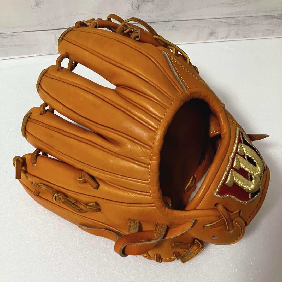 【極美品】Wilson staff DUAL硬式グローブ 日本製　Kazrod様