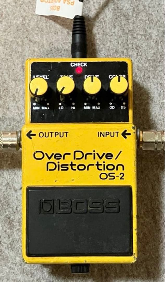 【希少最初期型】BOSS OS-2 シリアルAB 90年製
