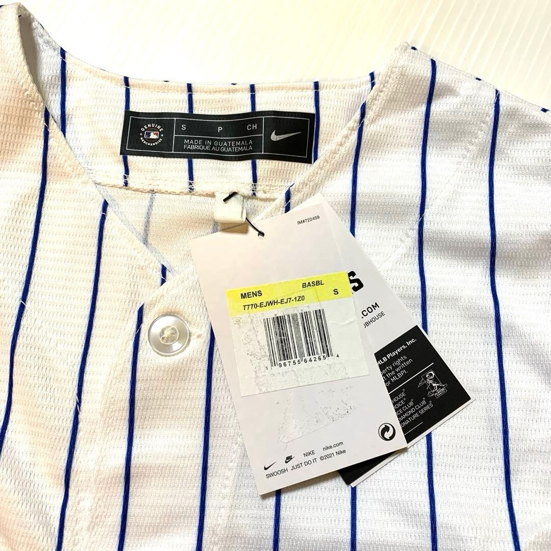 正規品　鈴木誠也MLBシカゴ・カブス NIKEレプリカジャージS
