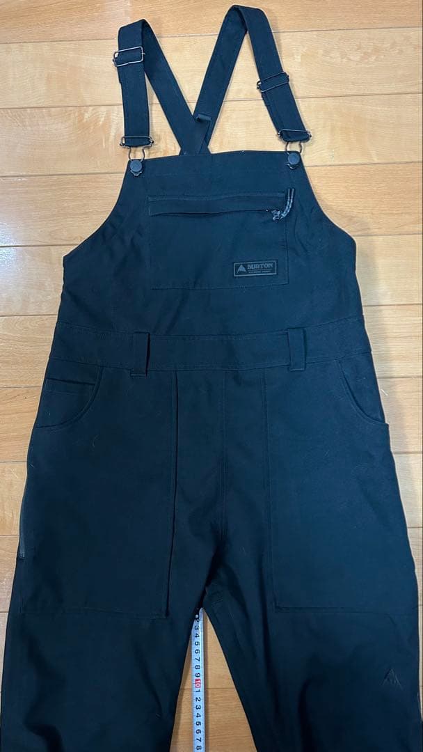 BURTON ビブパンツ Mサイズ　レディース　バートン　ブラック