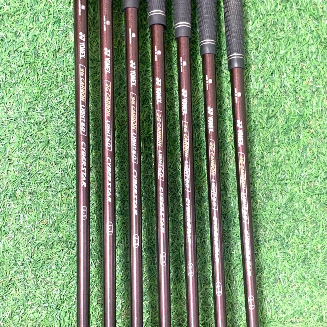 良品希少レディースアイアン YONEX CYBERSTAR PB FLEX L1
