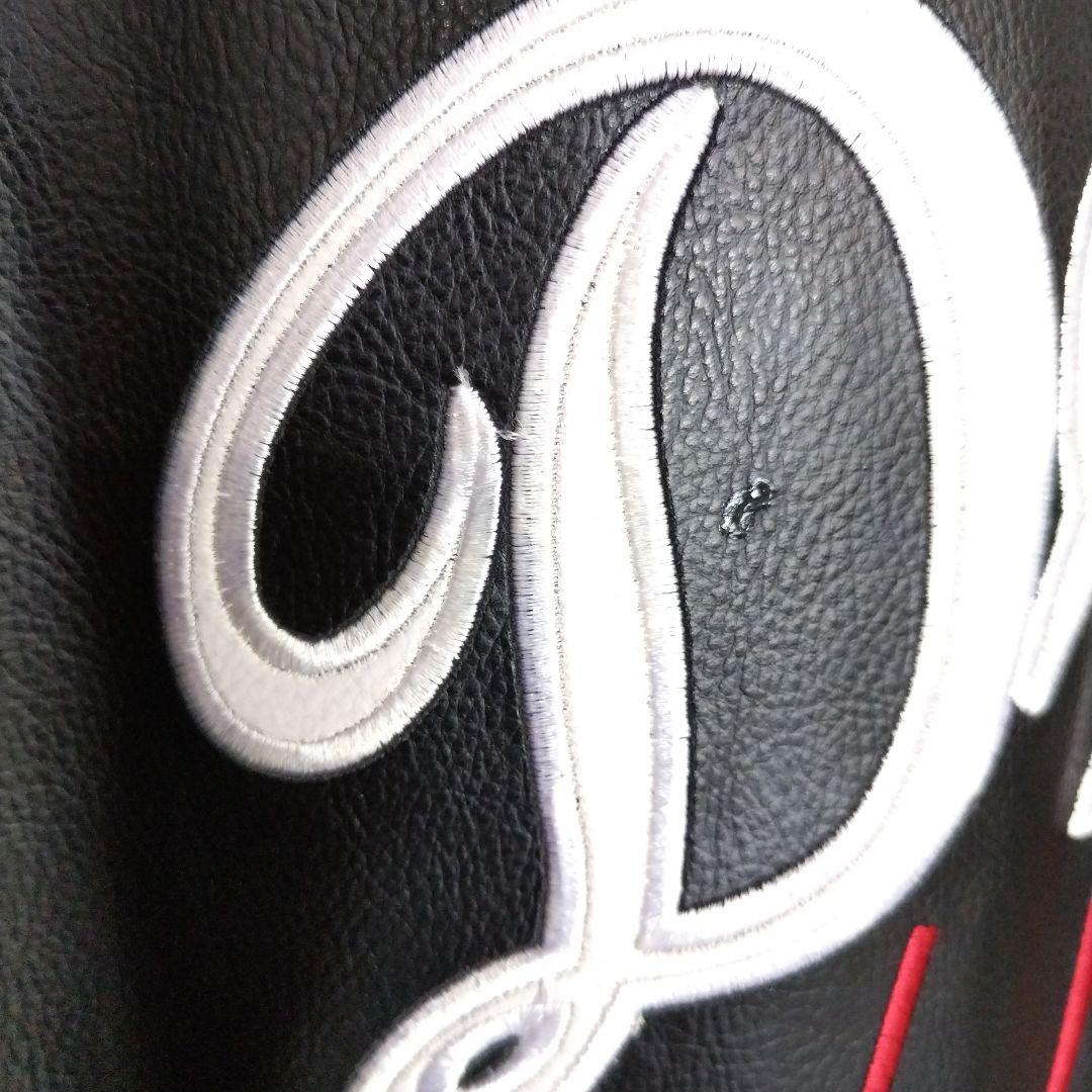 ドジャースDodgers スタジアムジャケット 黒/青