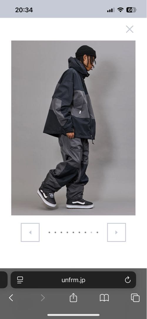 UNFRM ウェア2WAY MILITARY STORM JACKET