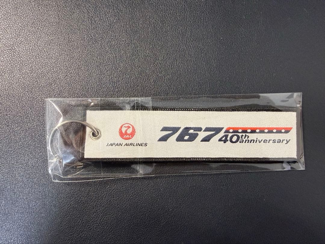 JAL 767 40周年記念チャーターフライト トートバッグ&タグ