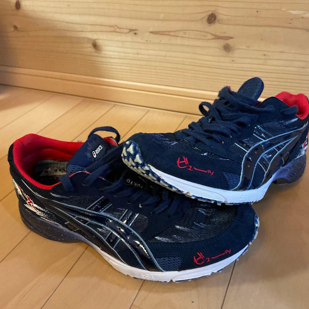 asics ターサージャパン 東京マラソンモデル 27.0 ネイビー/レッド