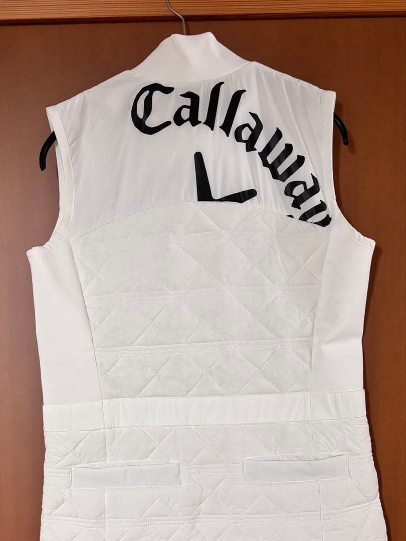 Callaway 中綿 ワンピース 白 新品タグ付き！L