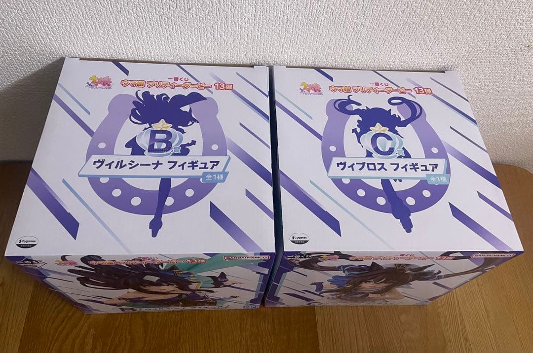 一番くじ ウマ娘13ヴィルシーナ、ヴィブロス フィギュア