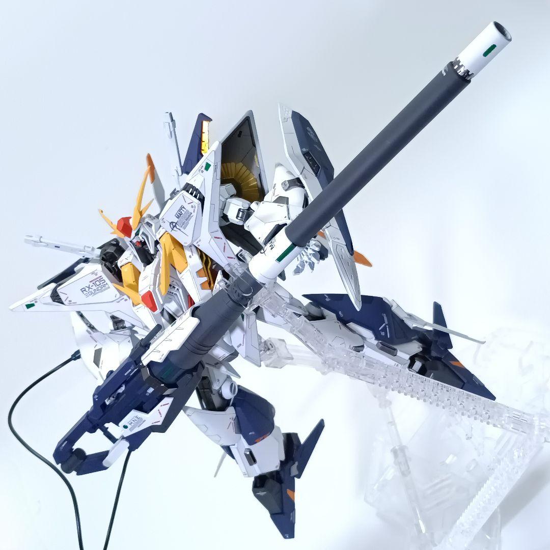 クスィーガンダム　ハイパー・メガ・バズーカ・ランチャー　Ξガンダム　塗装　完成品