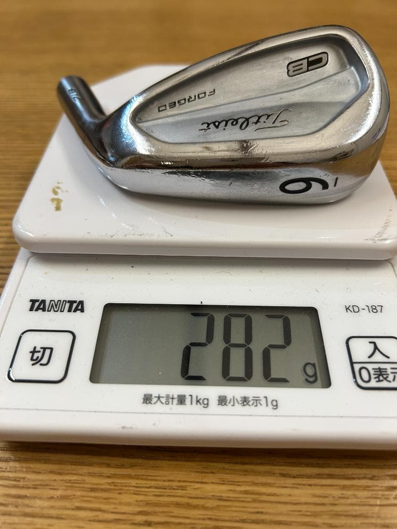 最終値下げ！Titleist アイアンセット 718CBヘッドのみ P-4I