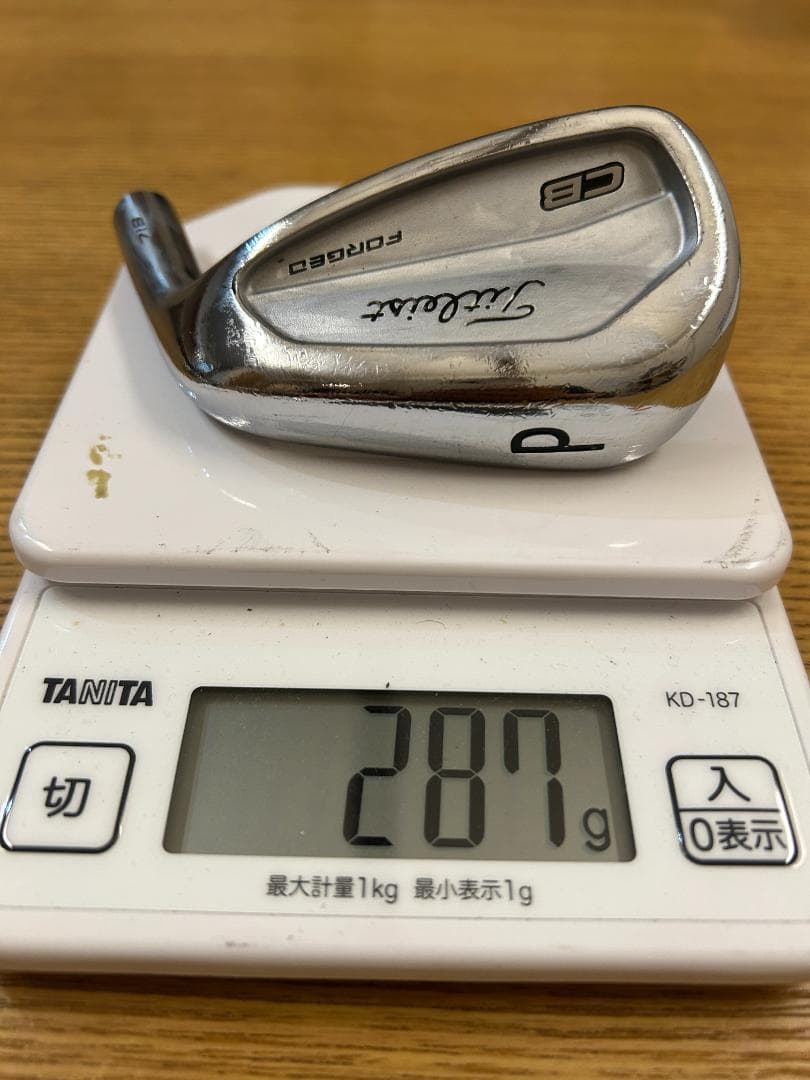 最終値下げ！Titleist アイアンセット 718CBヘッドのみ P-4I