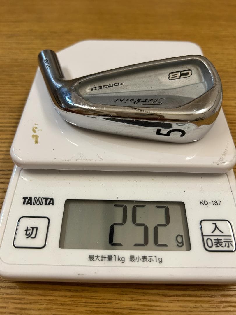 最終値下げ！Titleist アイアンセット 718CBヘッドのみ P-4I