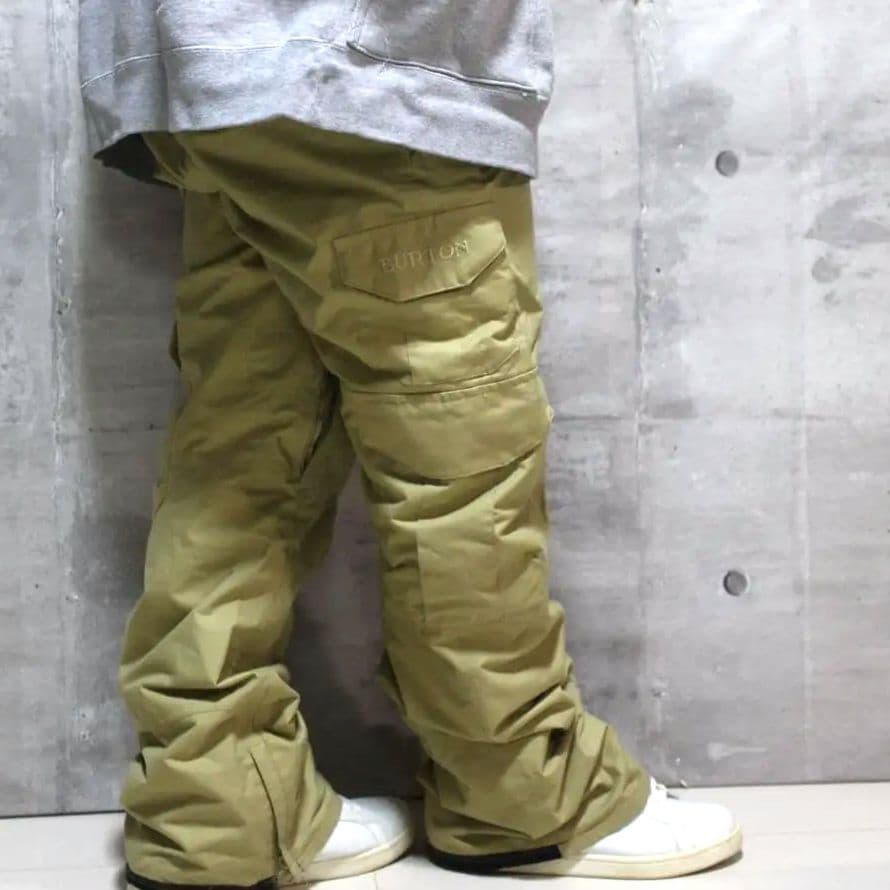 【美品 高機能 厚地】バートン【L】 ベンチレーション 透湿防水 ボードパンツ