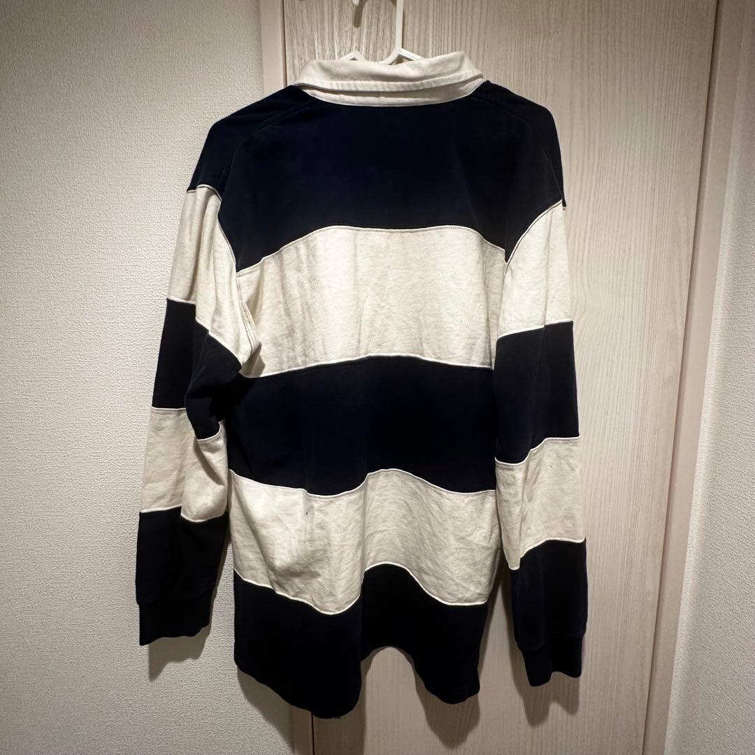常田大希着　90s POLO RALPH LAUREN ラガーシャツ ボーダー