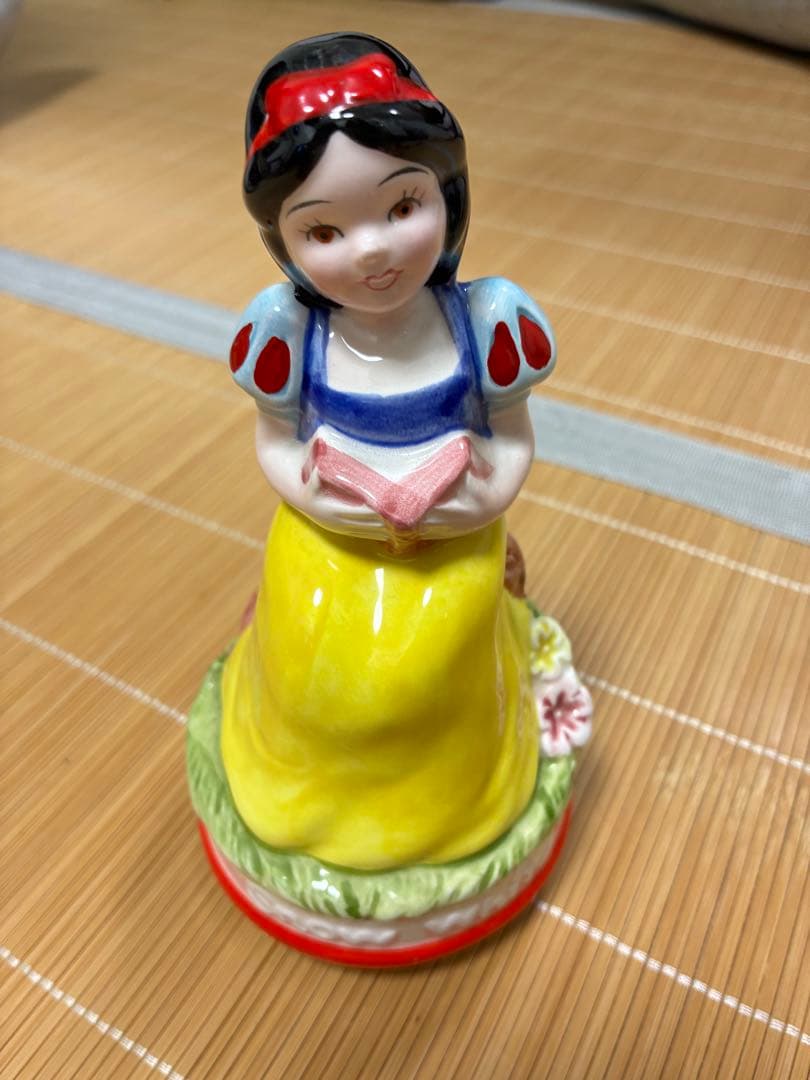 東京ディズニー 白雪姫(オルゴール)と七人の小人 陶器フィギュアセット