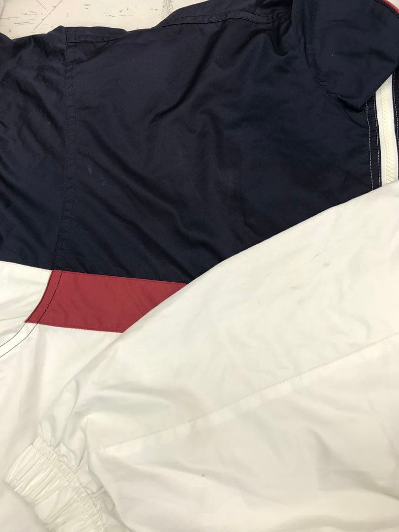 90's Sergio Tacchini トリコロール 配色切替 セットアップ