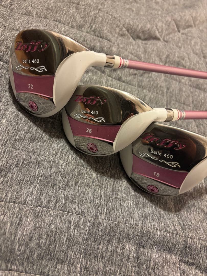 Munsinggwearゴルフバッグ　Zoffy belleアイアンセット