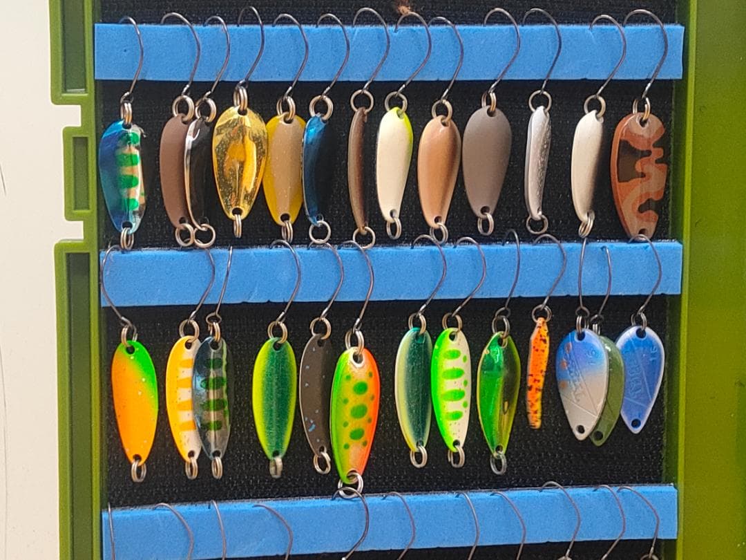 【トラウト・管釣用ルアー大放出！】スプーン100個セット その１
