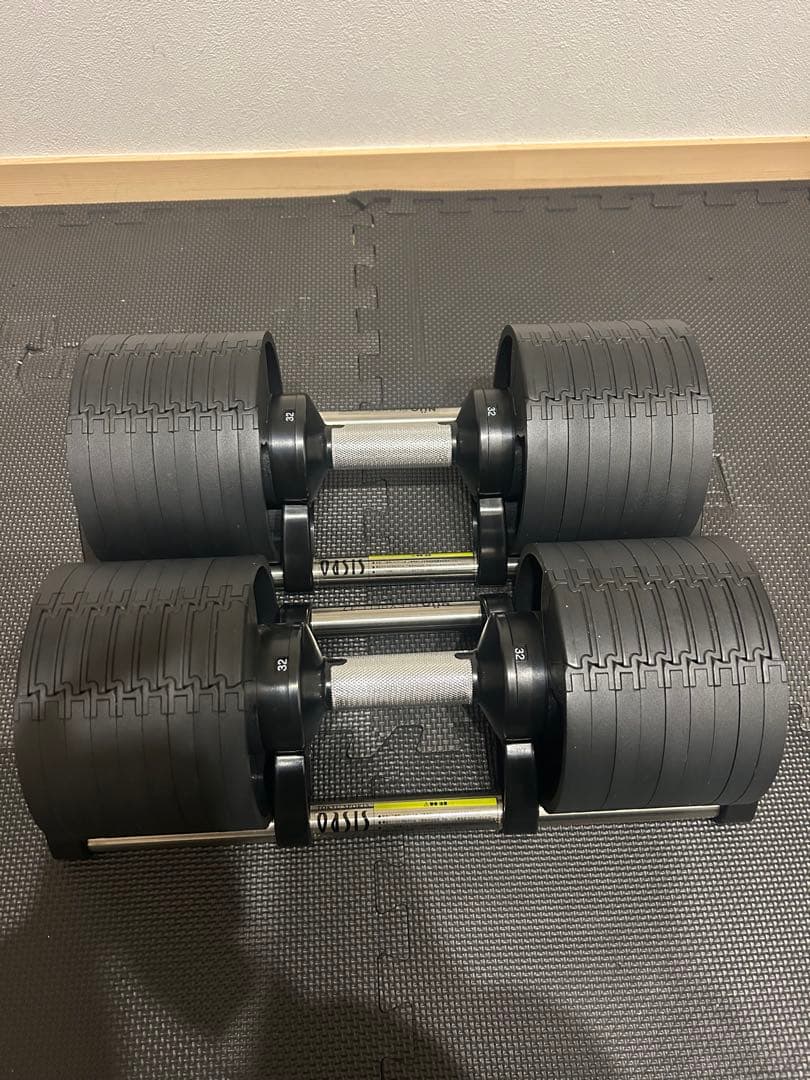 【引き取り限定】可変式ダンベル フレックスベル ダンベル 32kg 4キロ刻み