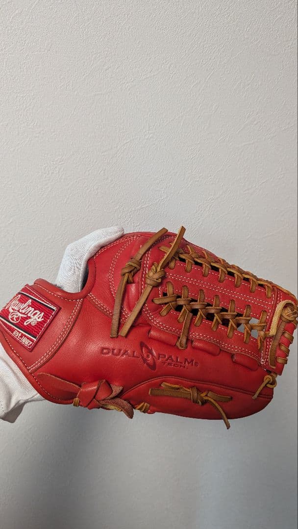 た*け様 Rawlings RGS117DP-ROR レッドグローブ