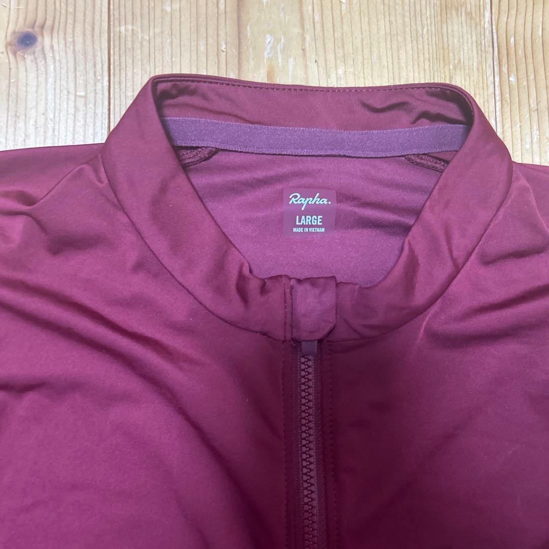 Rapha サイクルジャケット Lサイズ バーガンディ