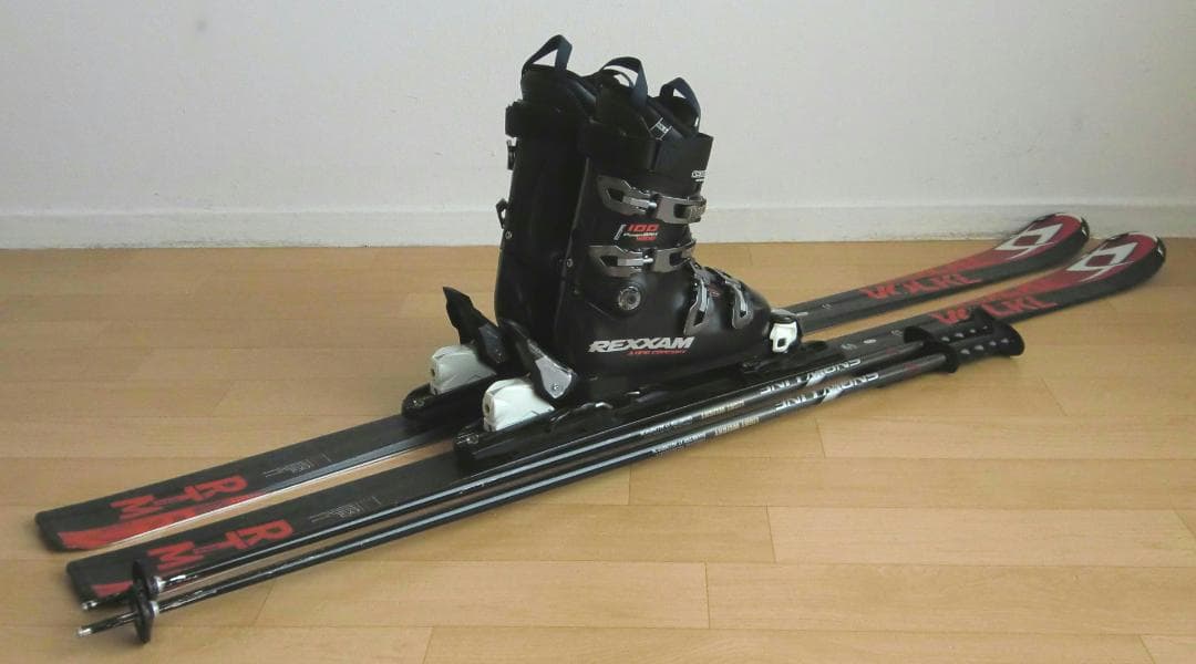 ■送料無料■VOLKL■メンズスキーセット■板159靴26-26.5■メンテ付■