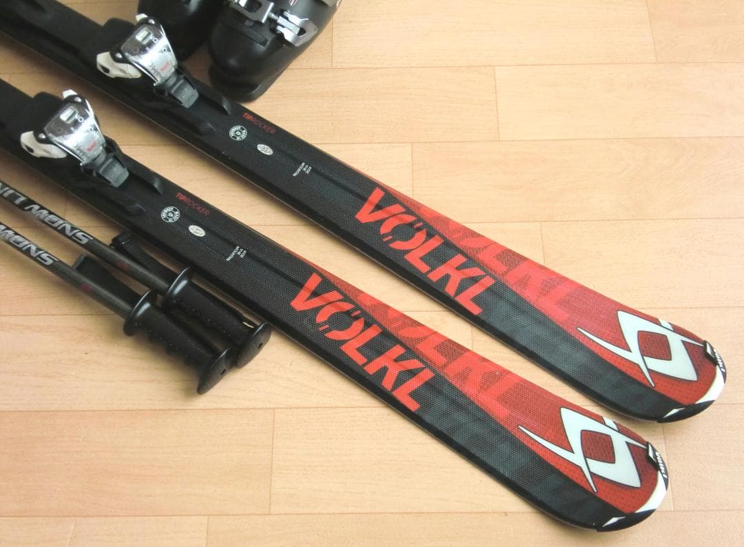 ■送料無料■VOLKL■メンズスキーセット■板159靴26-26.5■メンテ付■
