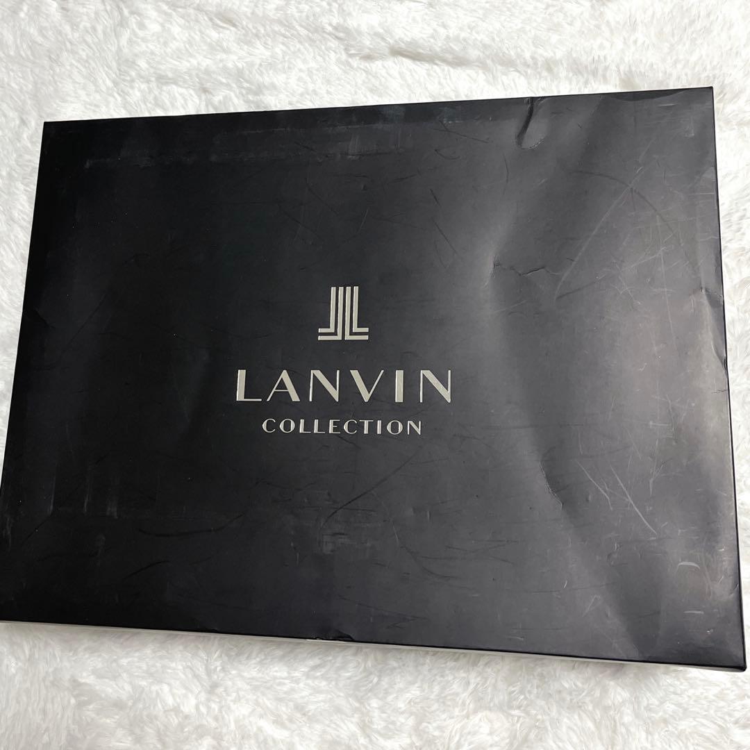 【未使用品】ランバンコレクション 綿毛布 2色セット ピンク ブルー ダマスク柄