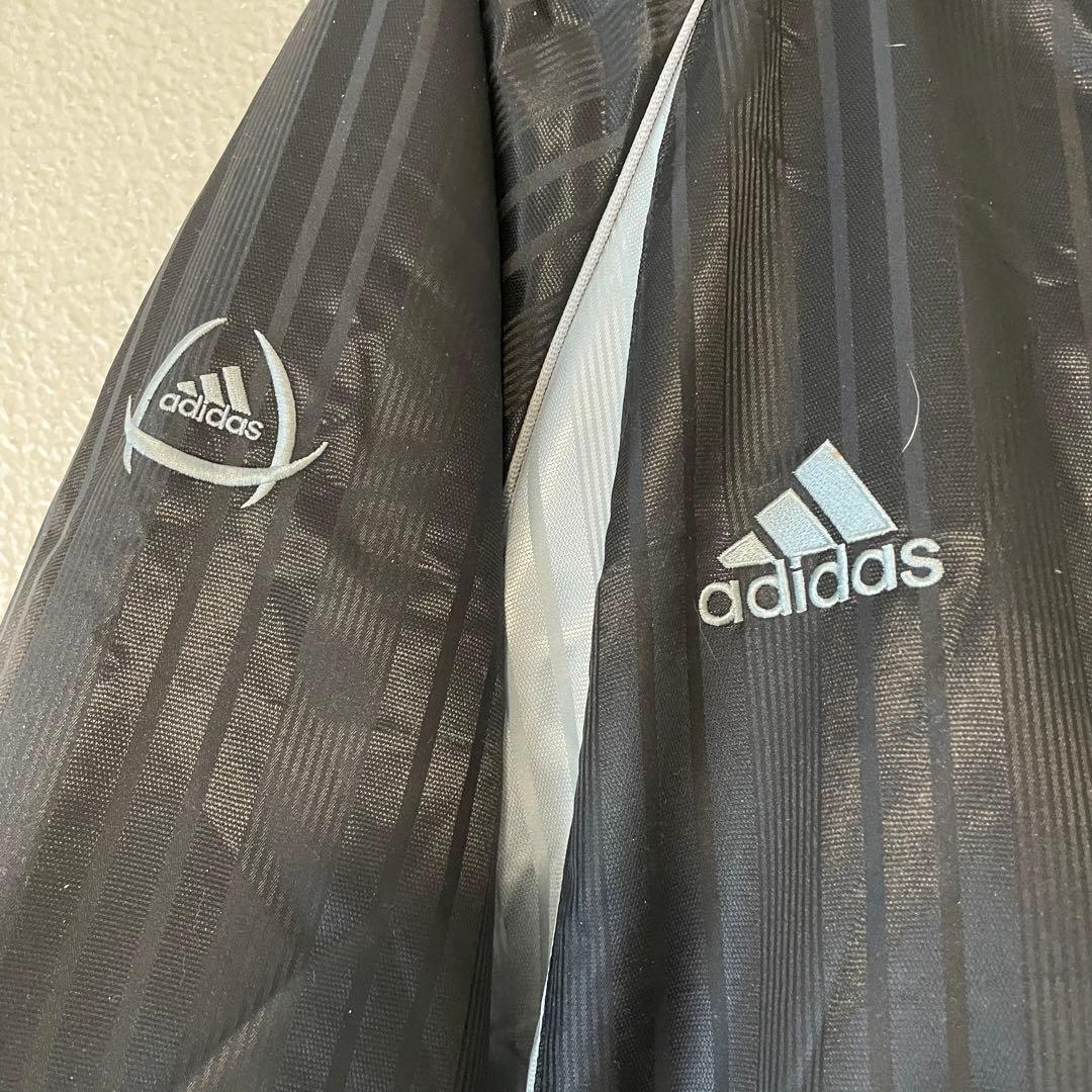 adidas フード付きロングベンチコートOサイズ　美品
