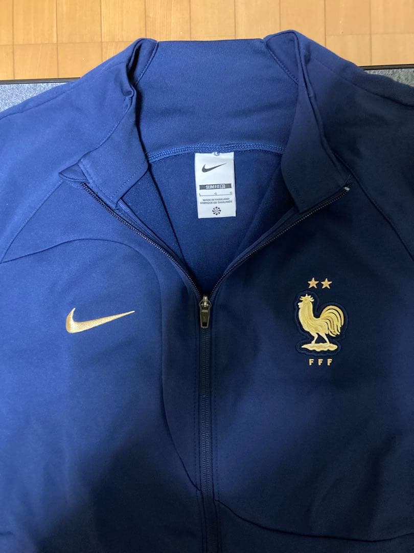 超美品 Nike フランス代表 2022W杯 選手着用 アンセムジャケット L
