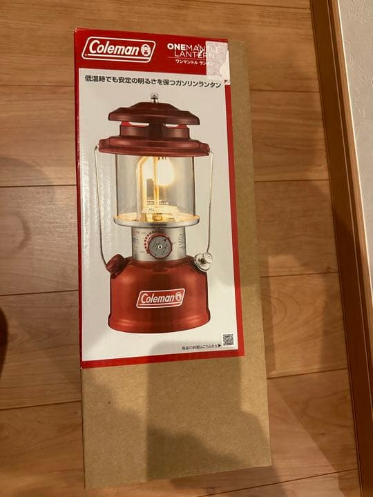 Coleman コールマン ワンマントルランタン 286A レッド 新品