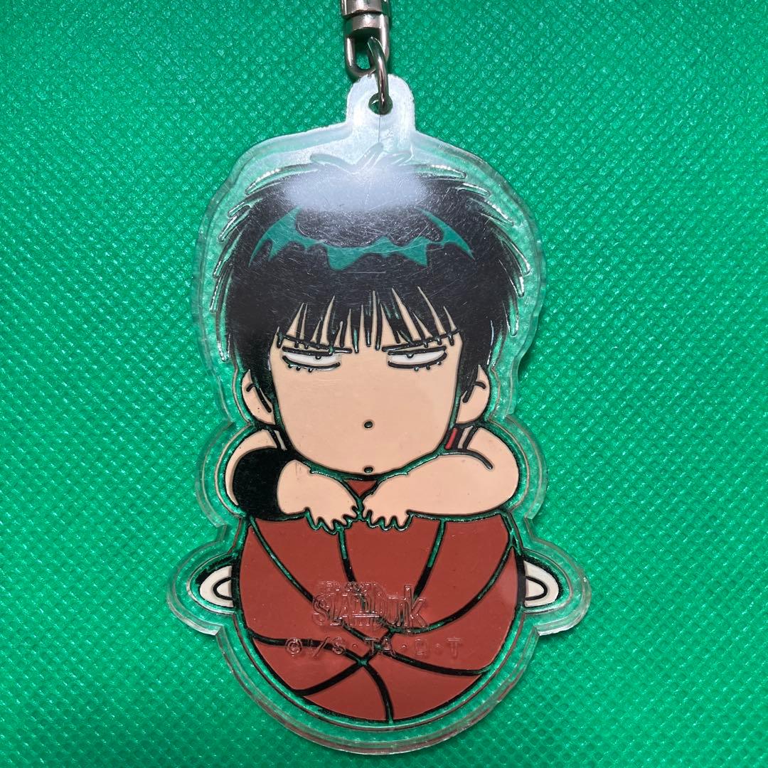 スラムダンク アクリルキーホルダー☆流川楓☆どいつもコイツも良く喋るどあほうだ！